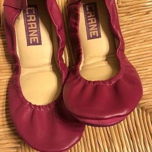 Crane Ballet Flats - size 6